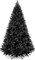 Unlit Artificial Christmas Tree Realistic Hinged Pine with Foldable Base for Holiday Décor
